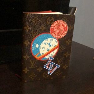 Louis Vuitton journal with designs